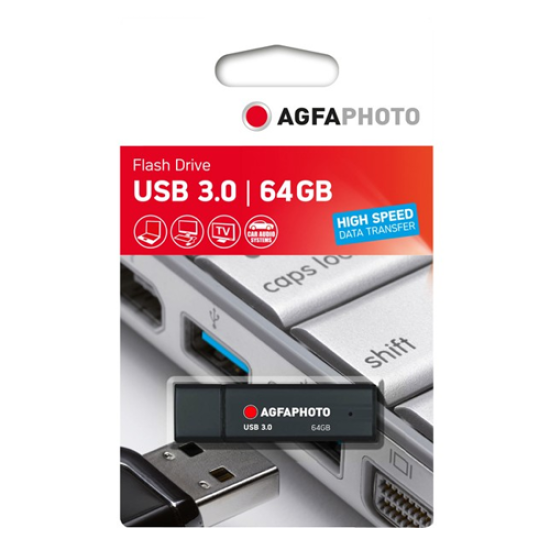 AGFA 64GB USB 3.0 Flash Drive