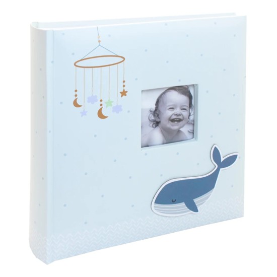 Baby Whale Blue Memo 200 6x4 Album