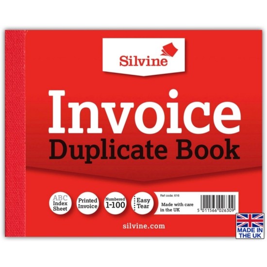 Duplicate Book Invoice 4