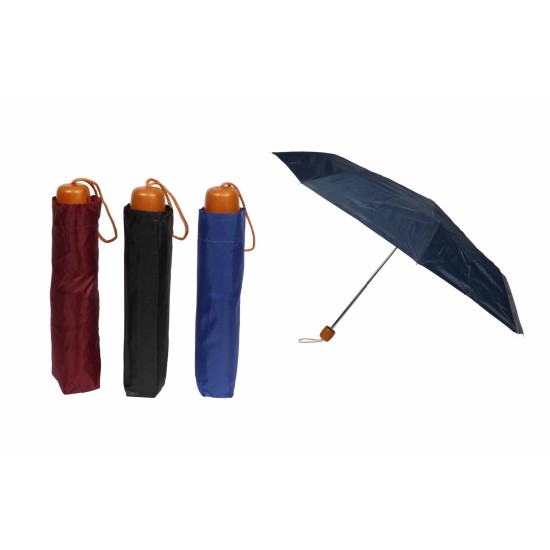 Folding Mini Umbrella Assorted Colours