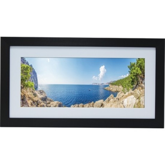 Frost Black Panoramic Frame 18