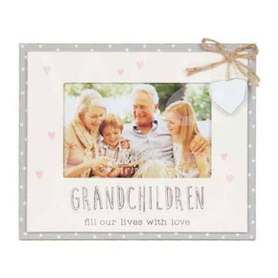 Grandchildren Hanging Heart 6