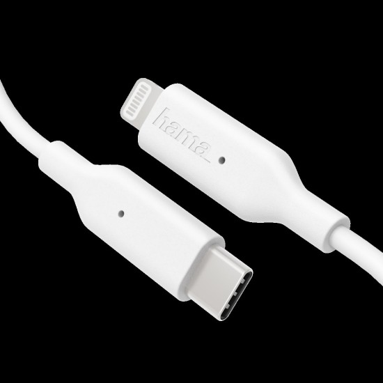 Hama 1m Charging / Data Cable USB-C - Lightning Plug