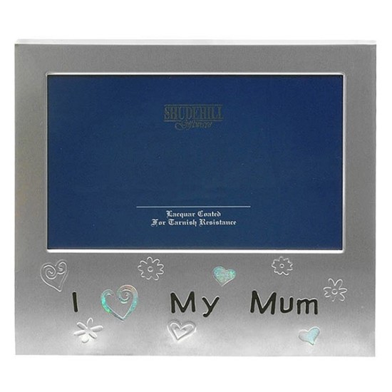 'I Love My Mum' Aluminium 5