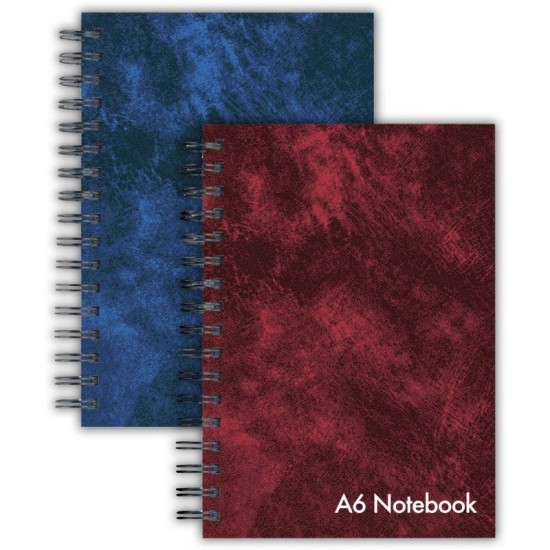 Notebook A6 Twin Wire Feint 72 Leaves