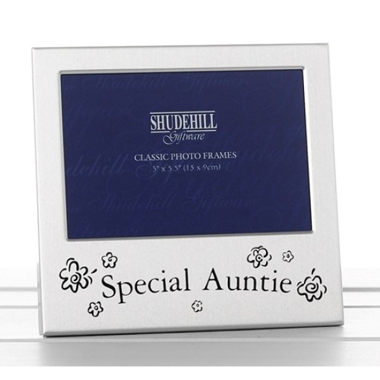 Satin Silver Special Auntie 5X3.5