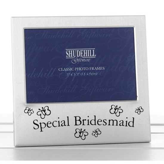 Satin Silver Special Bridesmaid Frame 5X3.5