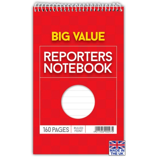 Shorthand Notebook (reporters) 200x125mm 160pg