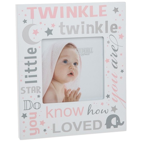 Twinkle Twinkle Baby Girl Frame 4