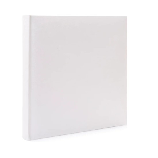 White Satin Traditional Wedding Album 100pgs 33x27.5 cm